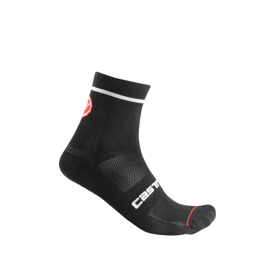 Black Men Castelli ENTRATA 9 Socks | 369712WRZ