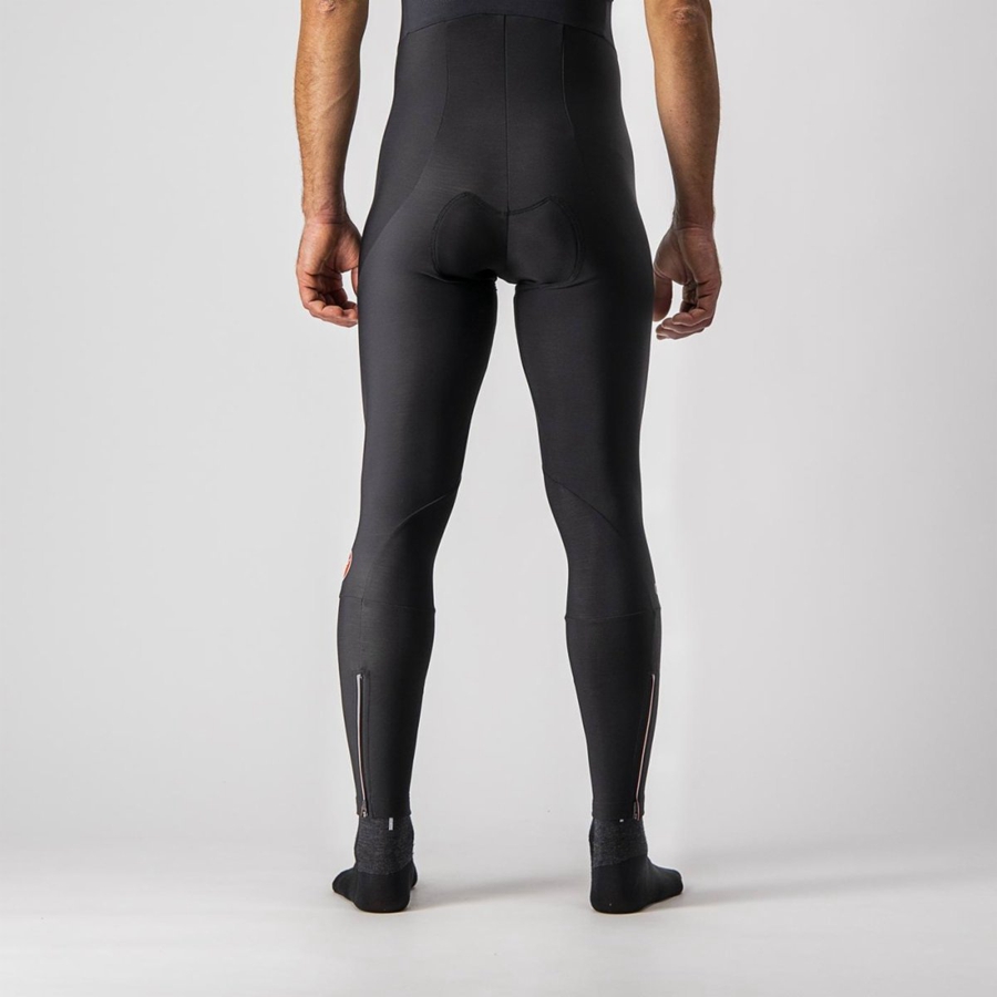 Black Men Castelli ENTRATA Bib Tights | 450269ZBO