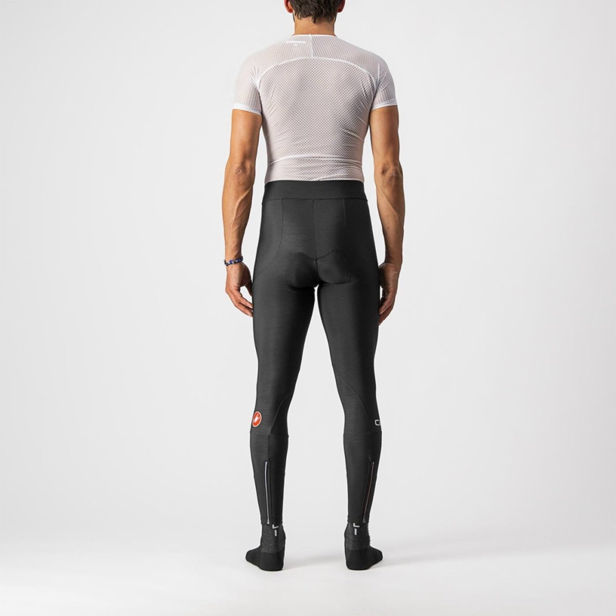 Black Men Castelli ENTRATA Leggings | 902743BSA