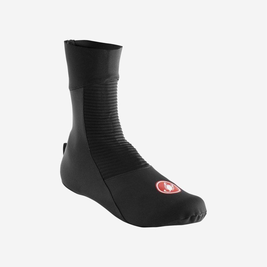 Black Men Castelli ENTRATA Shoecovers | 268510URW