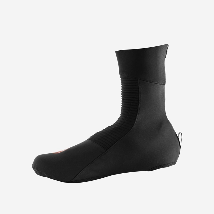 Black Men Castelli ENTRATA Shoecovers | 268510URW