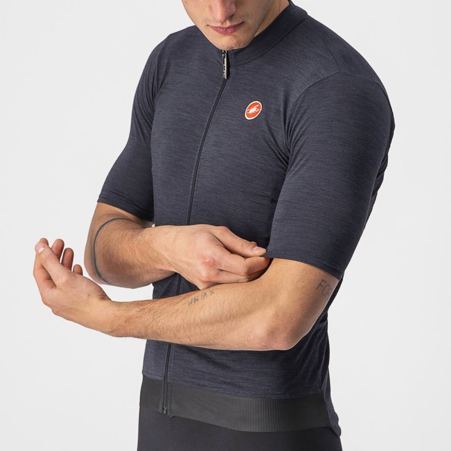 Black Men Castelli ESSENZA Jersey | 506713SXF