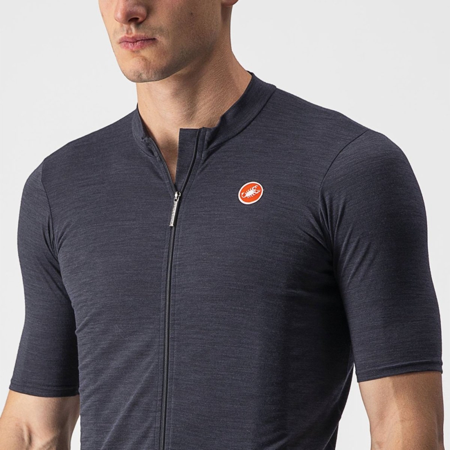 Black Men Castelli ESSENZA Jersey | 506713SXF