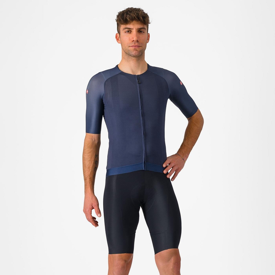 Black Men Castelli FREE AERO RC Bib Shorts | 194687RJU