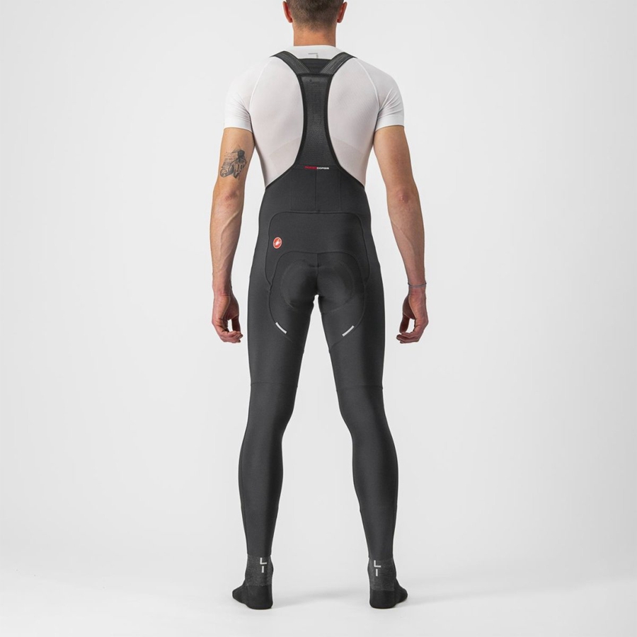 Black Men Castelli FREE AERO RC Bib Tights | 367854ZTQ