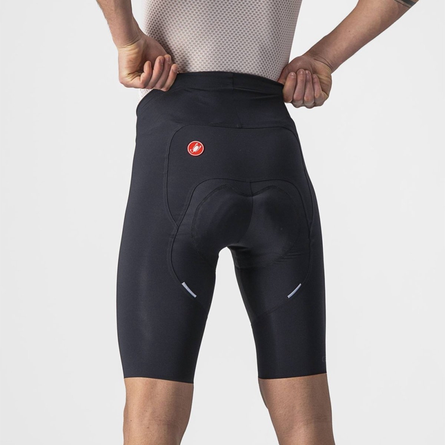 Black Men Castelli FREE AERO RC Shorts | 805924WNX