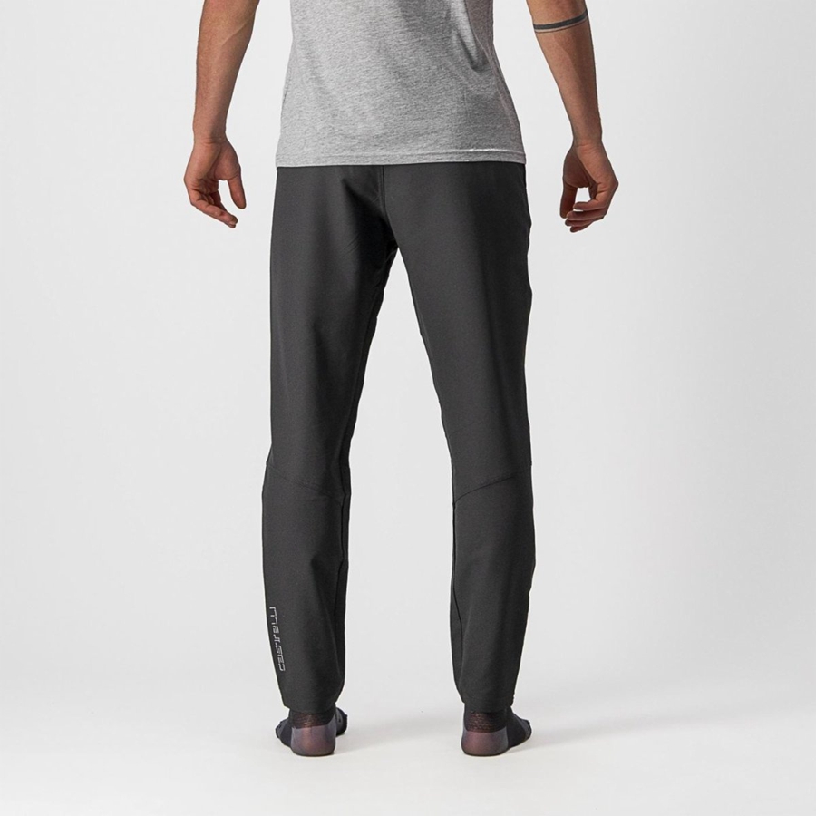 Black Men Castelli MILANO PANT Leggings | 012673KCF