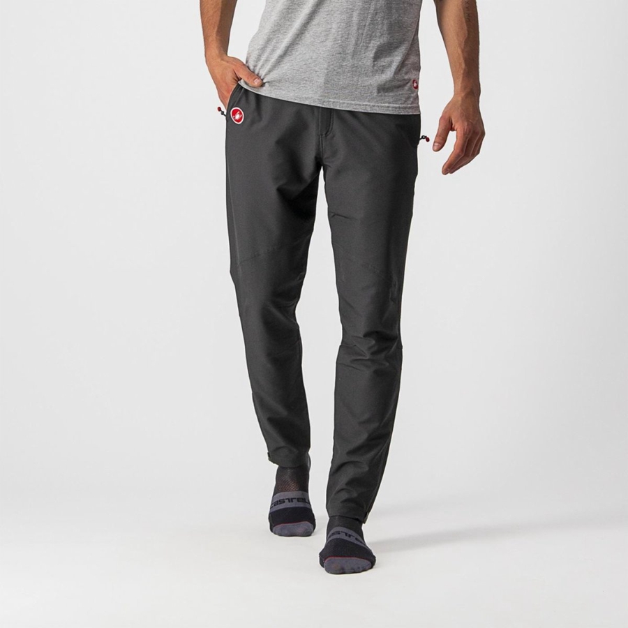 Black Men Castelli MILANO PANT Leggings | 012673KCF