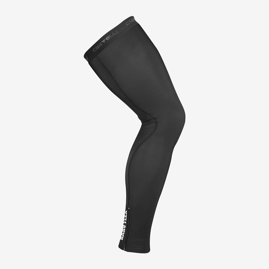 Black Men Castelli NANO FLEX 3G Leg Warmer | 768024CBP