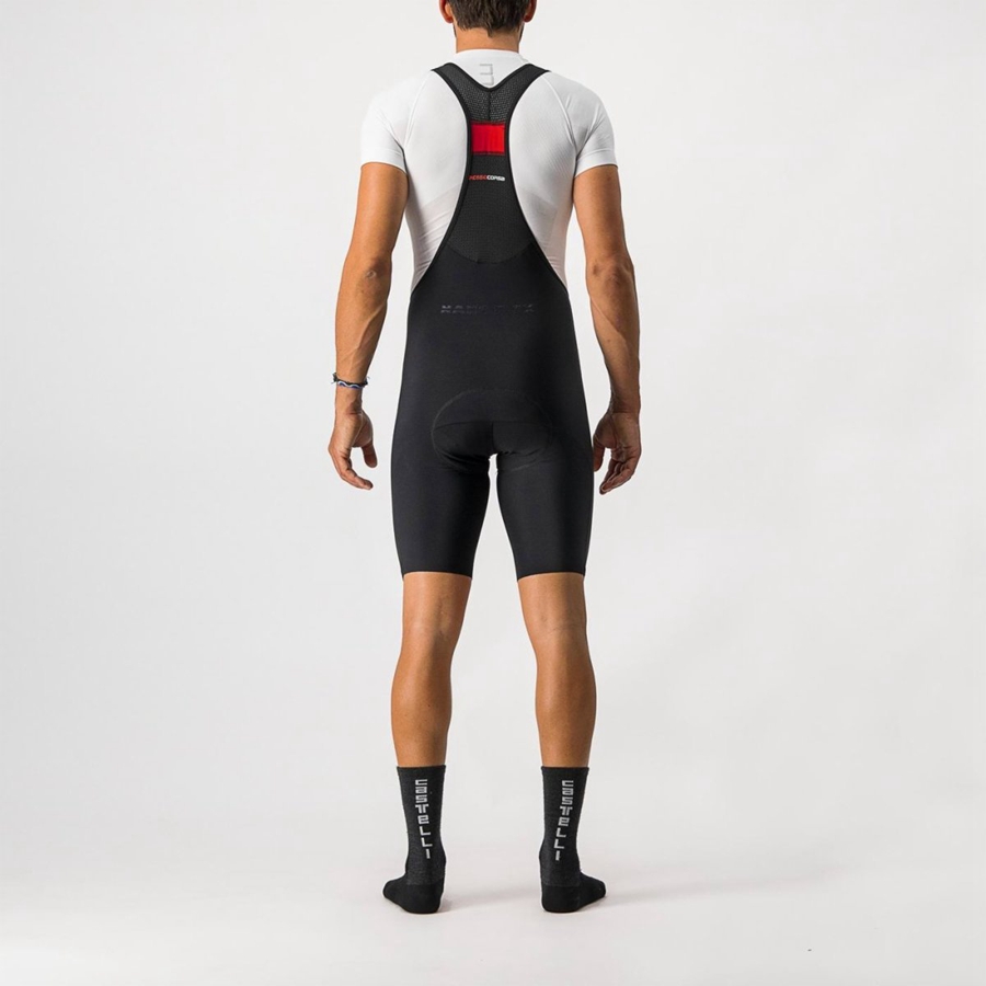 Black Men Castelli NANO FLEX PRO RACE Bib Shorts | 064381GQC