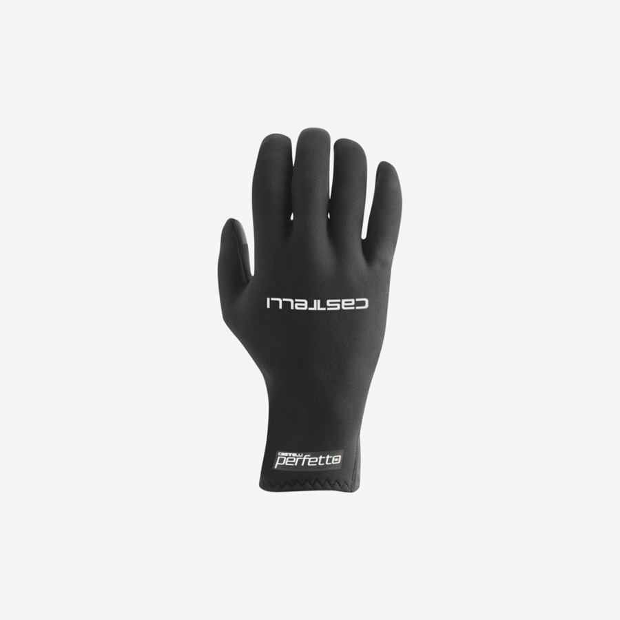 Black Men Castelli PERFETTO MAX Gloves | 916342JZB