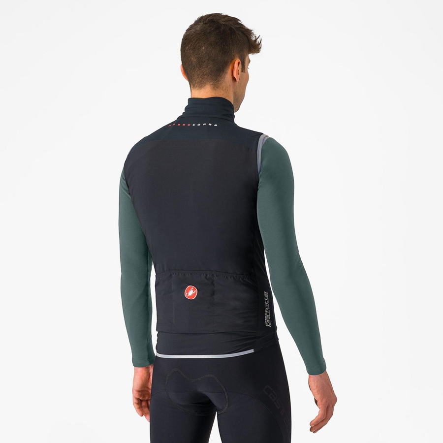 Black Men Castelli PERFETTO RoS 2 Vest | 042937AVS