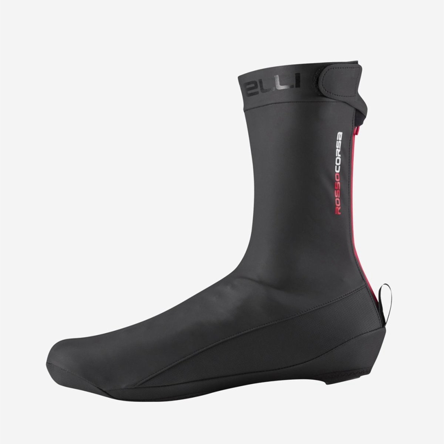 Black Men Castelli PIOGGIA 4 Shoecovers | 390415PZS