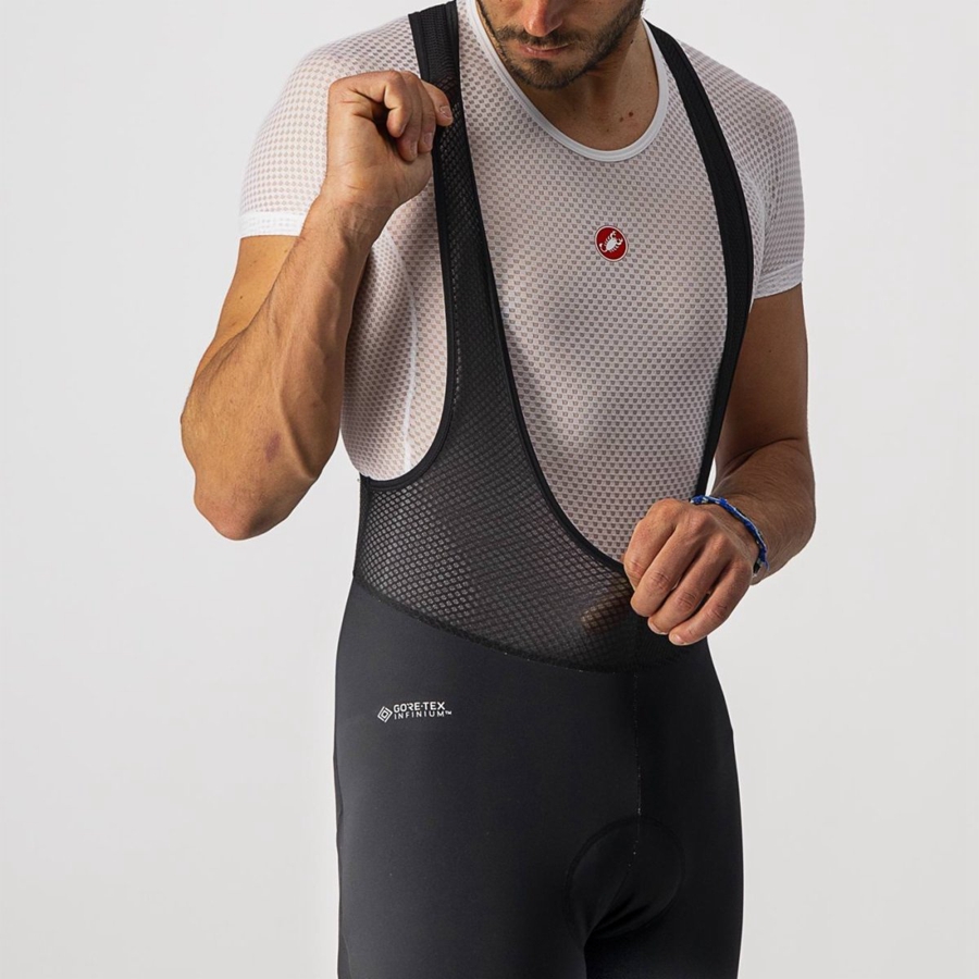 Black Men Castelli POLARE 3 Bib Tights | 953820JAM