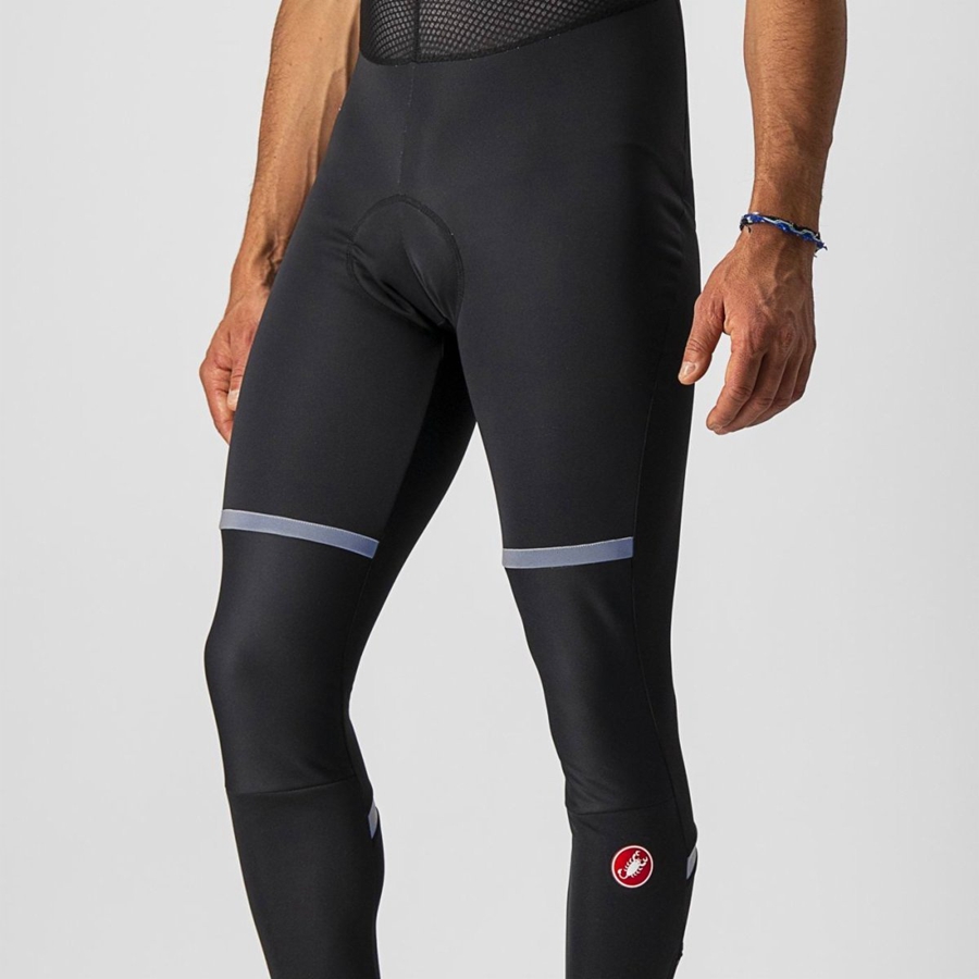 Black Men Castelli POLARE 3 Bib Tights | 953820JAM