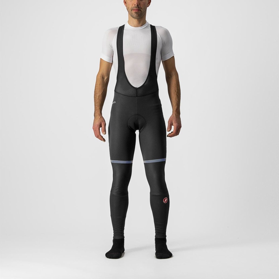 Black Men Castelli POLARE 3 Bib Tights | 953820JAM