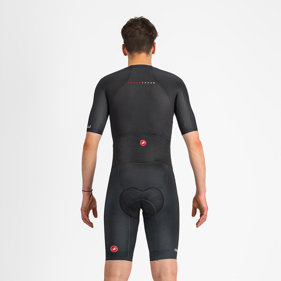 Black Men Castelli SANREMO BTW Speedsuits | 804273AER