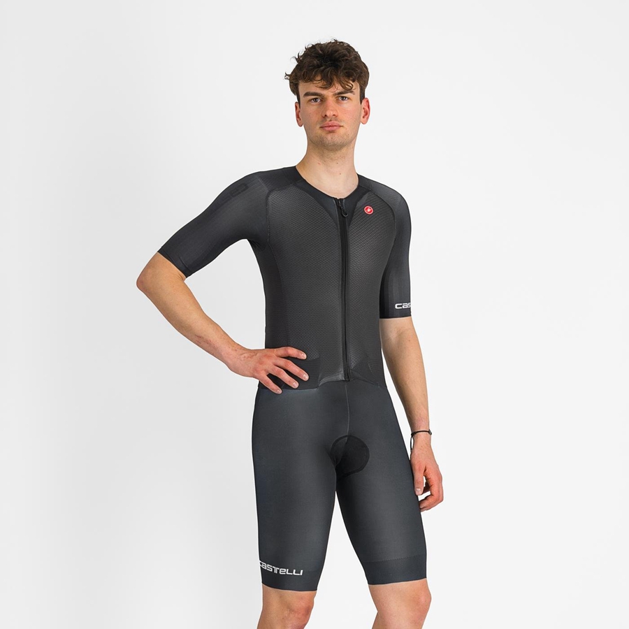 Black Men Castelli SANREMO BTW Speedsuits | 804273AER