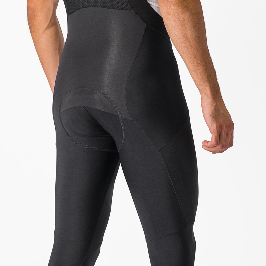 Black Men Castelli SORPASSO RoS Bib Tights | 805231XUL