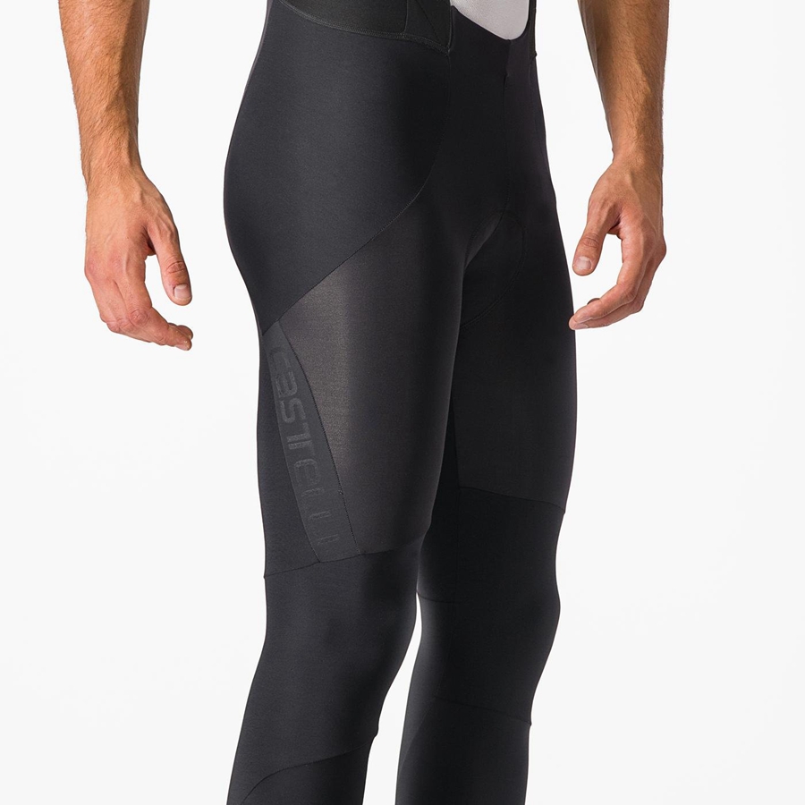 Black Men Castelli SORPASSO RoS Bib Tights | 805231XUL