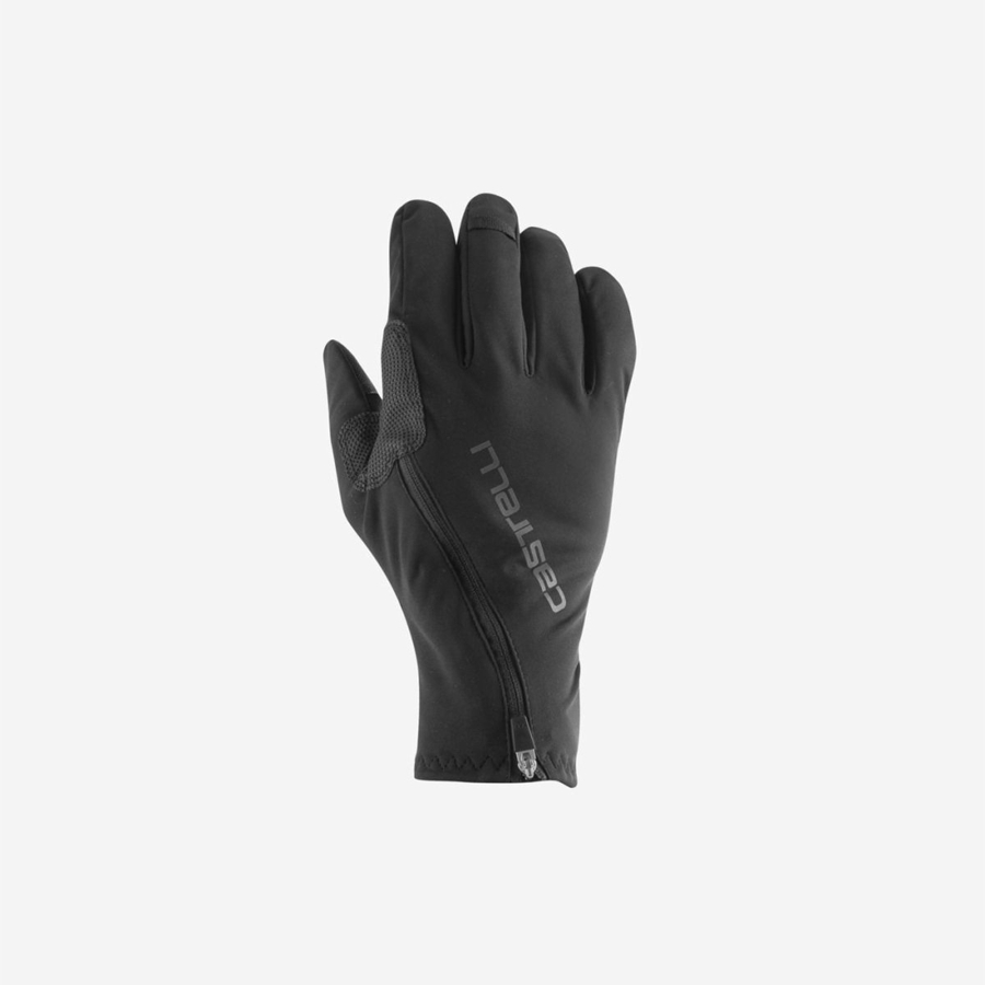 Black Men Castelli SPETTACOLO RoS Gloves | 603745SJQ