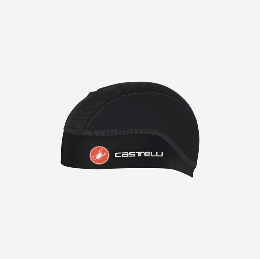 Black Men Castelli SUMMER SKULL Cap | 763219IZS