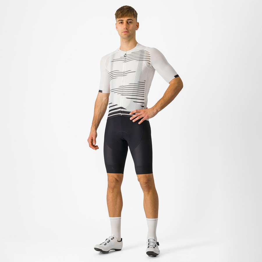 Black Men Castelli SUPERLEGGERA Bib Shorts | 863240BQS