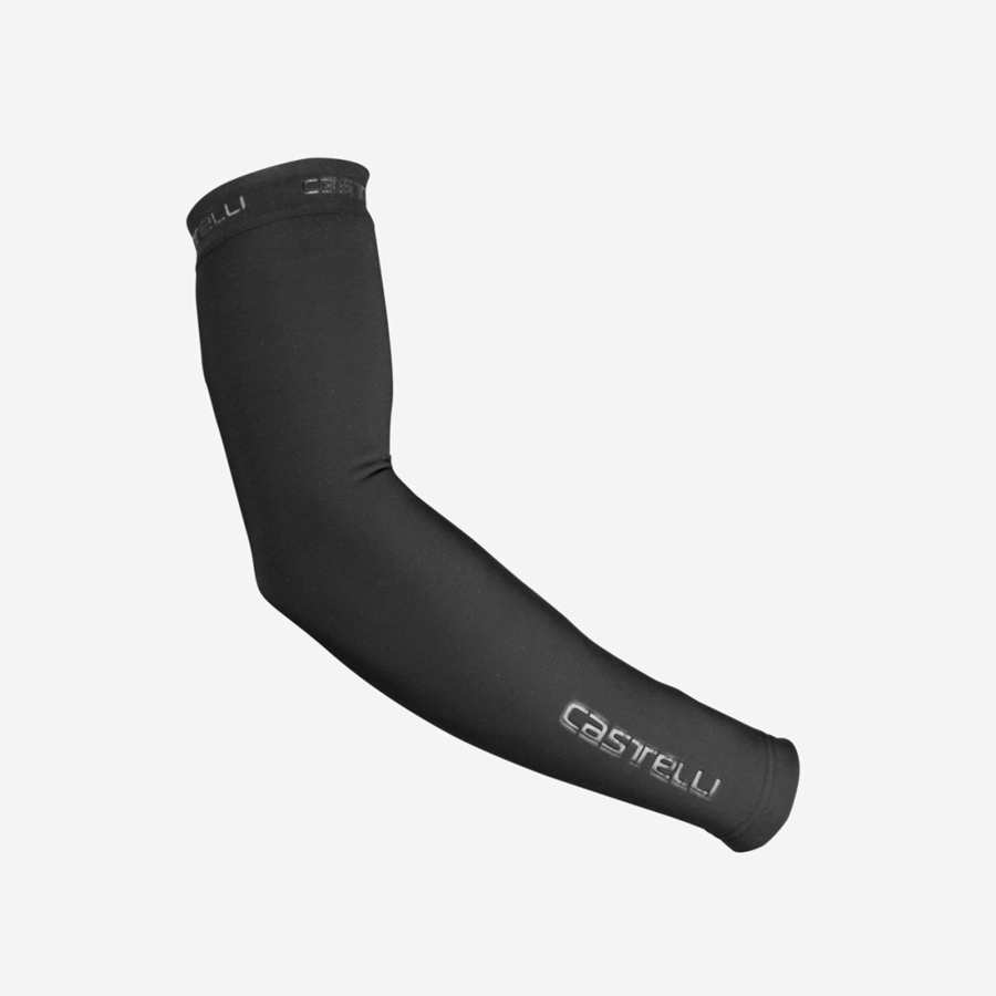 Black Men Castelli THERMOFLEX 2 Arm Warmer | 064712GMT