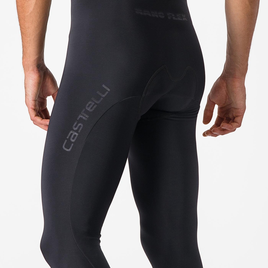 Black Men Castelli TUTTO NANO Bib Tights | 643701TCY