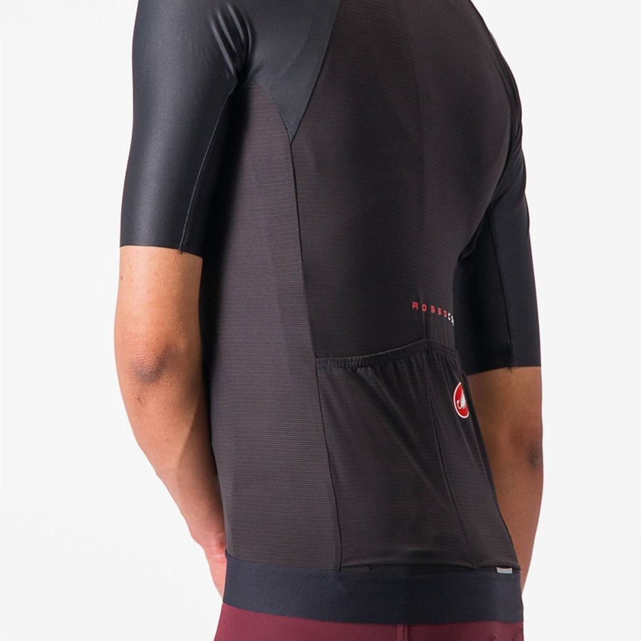 Black Women Castelli AERO PRO 7.0 W Jersey | 351946QFY