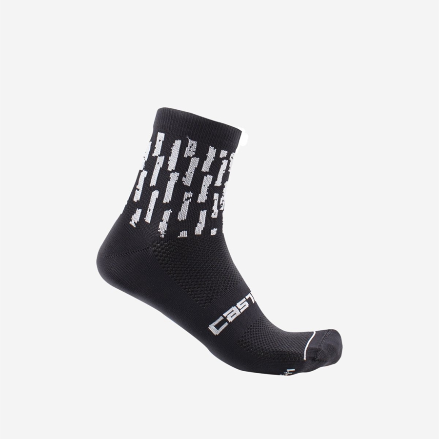 Black Women Castelli AERO PRO W 9 CM Socks | 791635GME