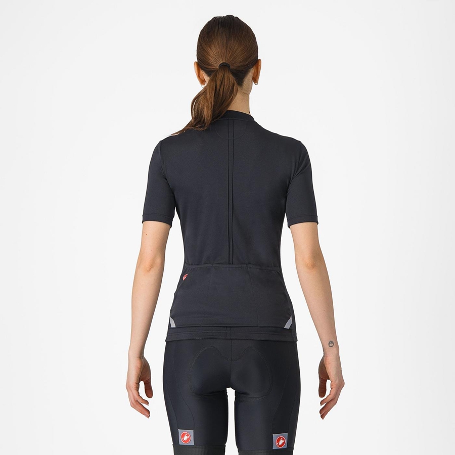 Black Women Castelli ANIMA 4 Jersey | 309785NLW