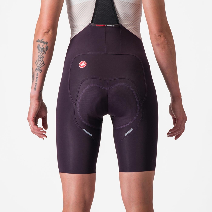 Black Women Castelli FREE AERO RC W Bib Shorts | 359216NVB