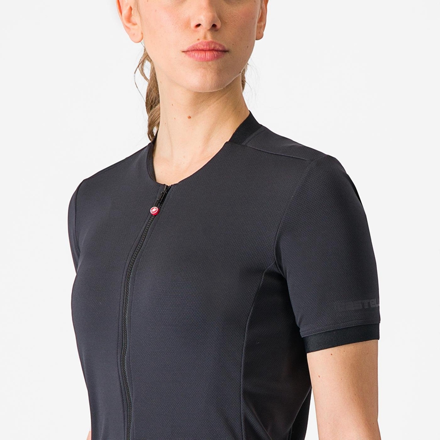 Black Women Castelli LIBERA Jersey | 825741CBF