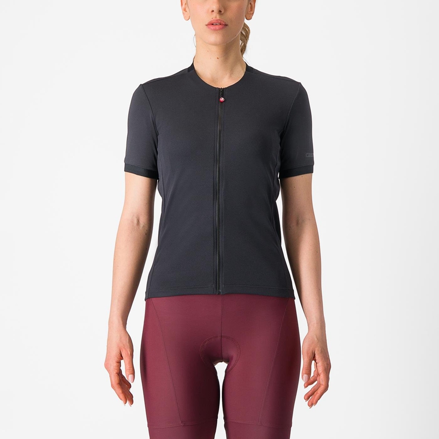 Black Women Castelli LIBERA Jersey | 825741CBF