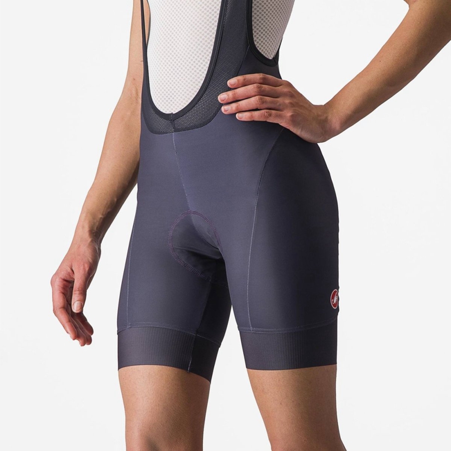 Black Women Castelli PRIMA Bib Shorts | 893607CNL