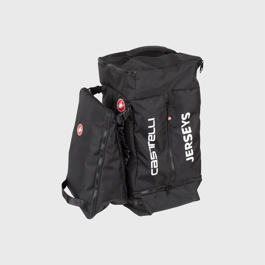 Black Women Castelli PRO RACE RAIN Bags | 645138QKI