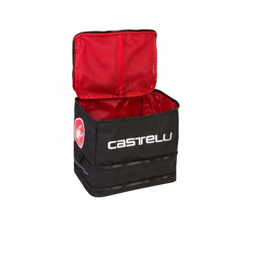 Black Women Castelli RACE RAIN Bags | 704192FQI