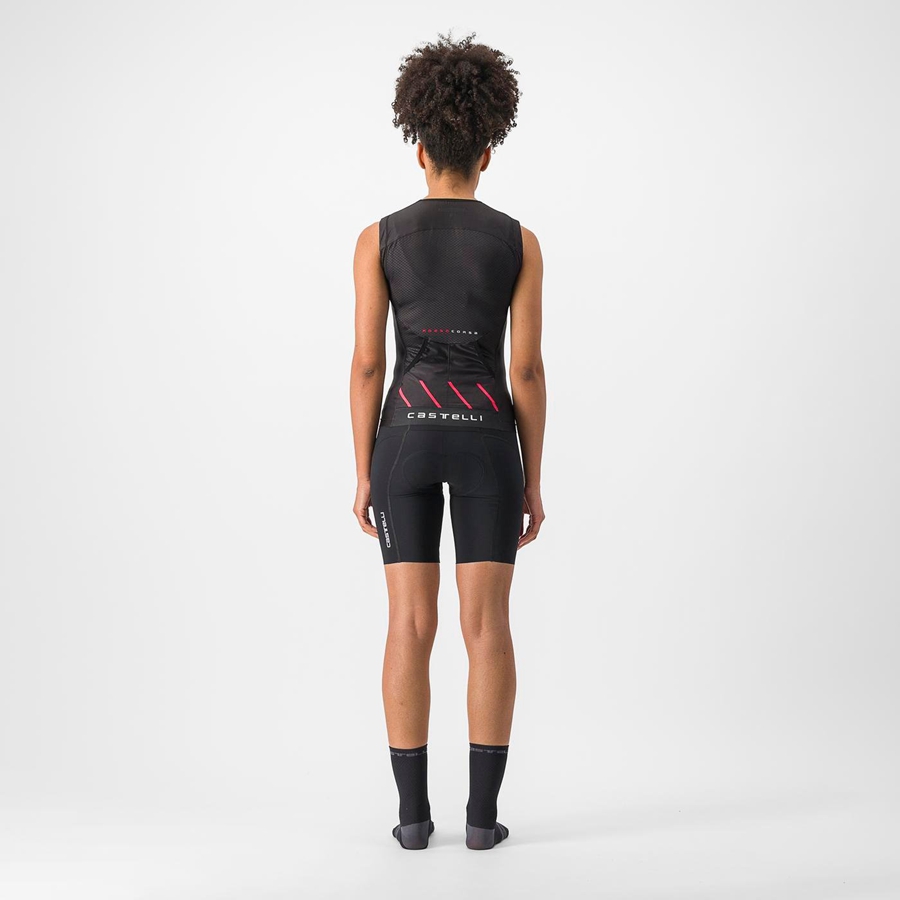 Black Women Castelli RIDE-RUN W Suits | 243679ZJB