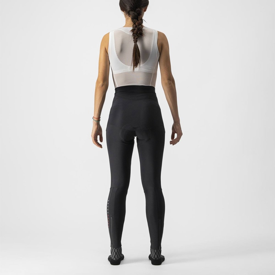 Black Women Castelli SORPASSO RoS W Leggings | 502794SAG