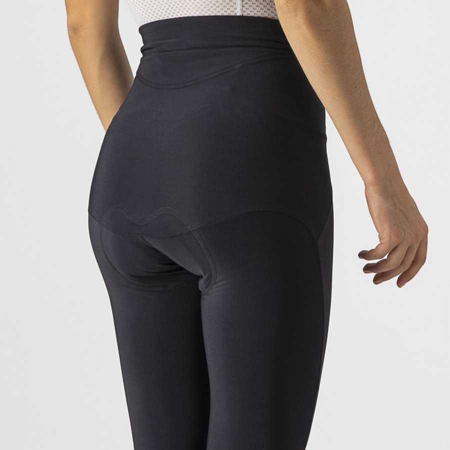 Black Women Castelli SORPASSO RoS W Leggings | 502794SAG