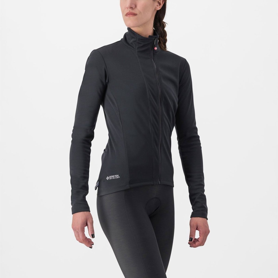 Black Women Castelli TRANSITION 2 W Jackets | 042987LWB