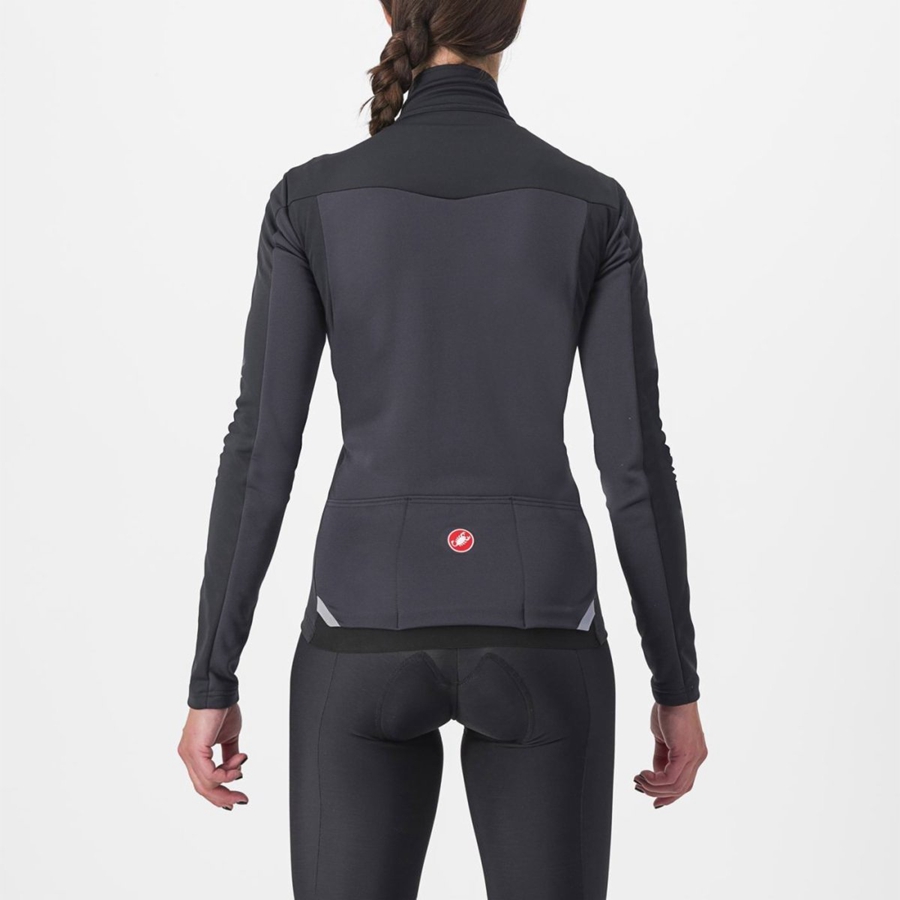 Black Women Castelli TRANSITION 2 W Jackets | 042987LWB