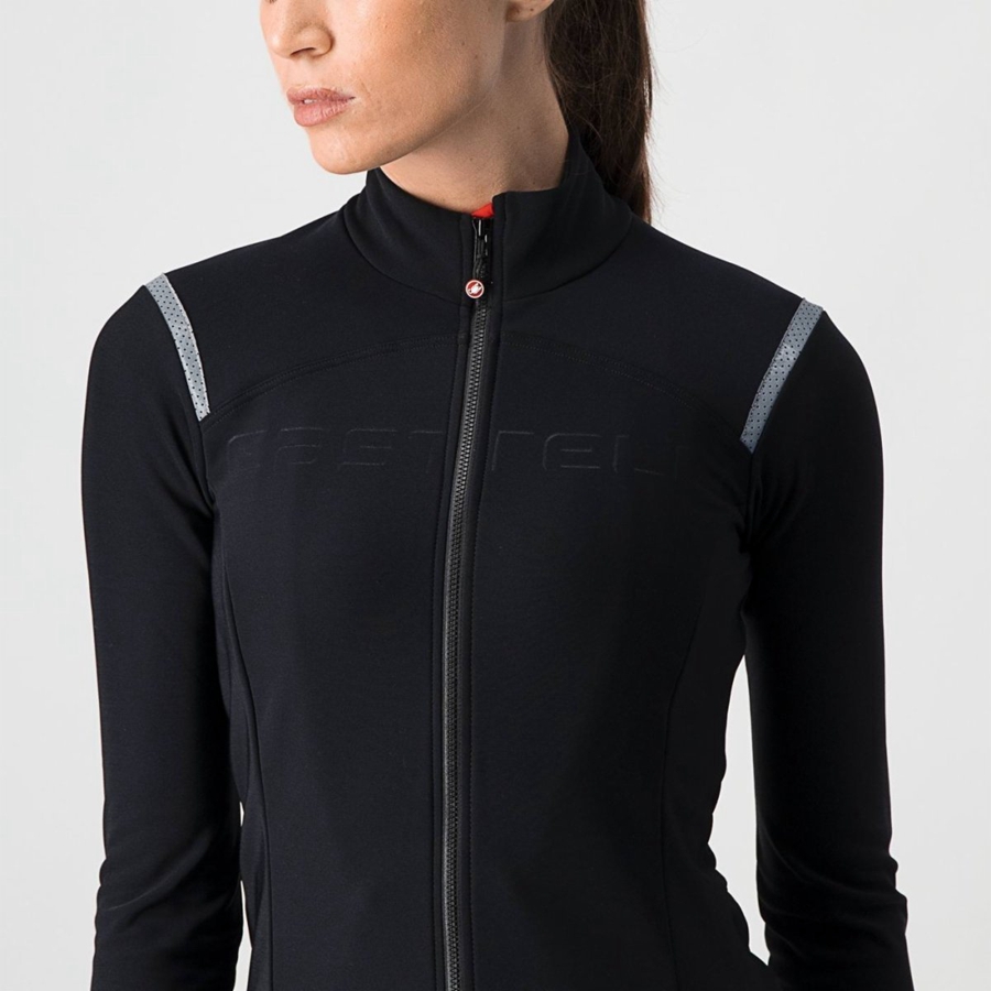 Black Women Castelli TUTTO NANO RoS W Jersey | 805317RWI