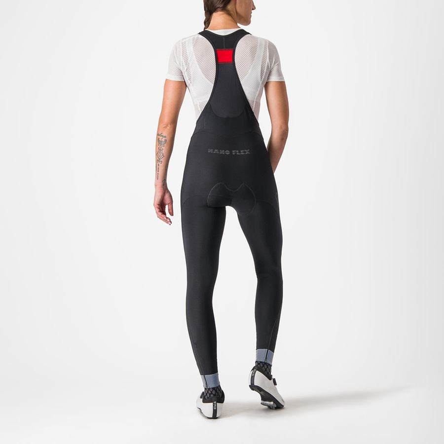 Black Women Castelli TUTTO NANO W Bib Tights | 439207HVD