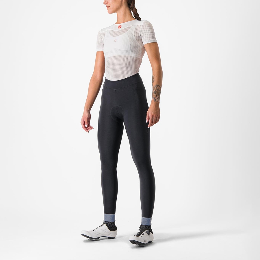 Black Women Castelli TUTTO NANO W Leggings | 785239YUM