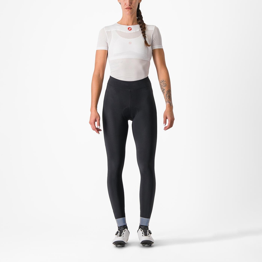 Black Women Castelli TUTTO NANO W Leggings | 785239YUM