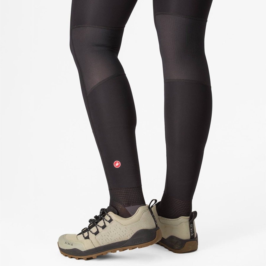 Black Women Castelli UNLIMITED TRAIL W Leggings | 960857YDT