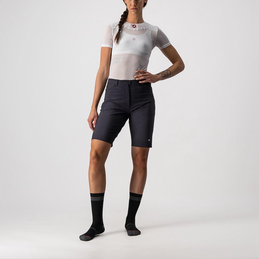 Black Women Castelli UNLIMITED WGY Shorts | 480731ZQX