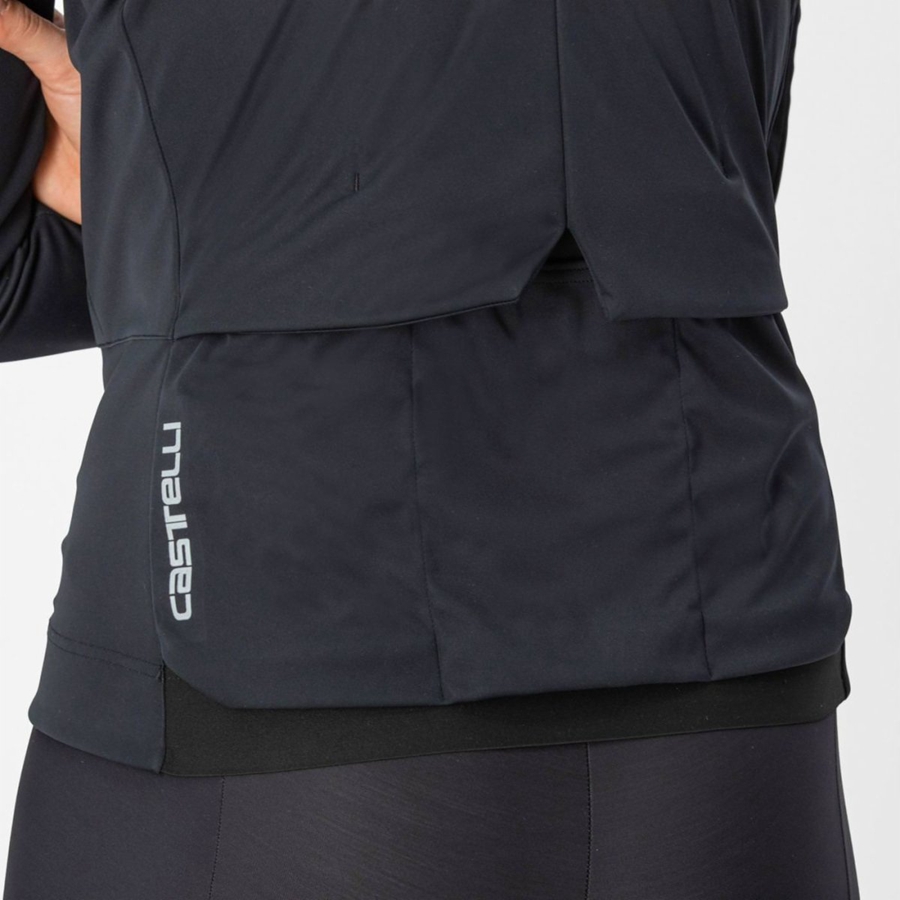 Black Women Castelli VENTO TRAIL Jackets | 781459WNC